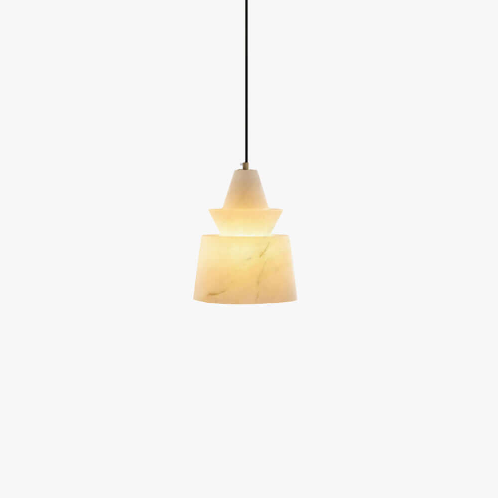 Flo  S  Alabaster Pendant Light