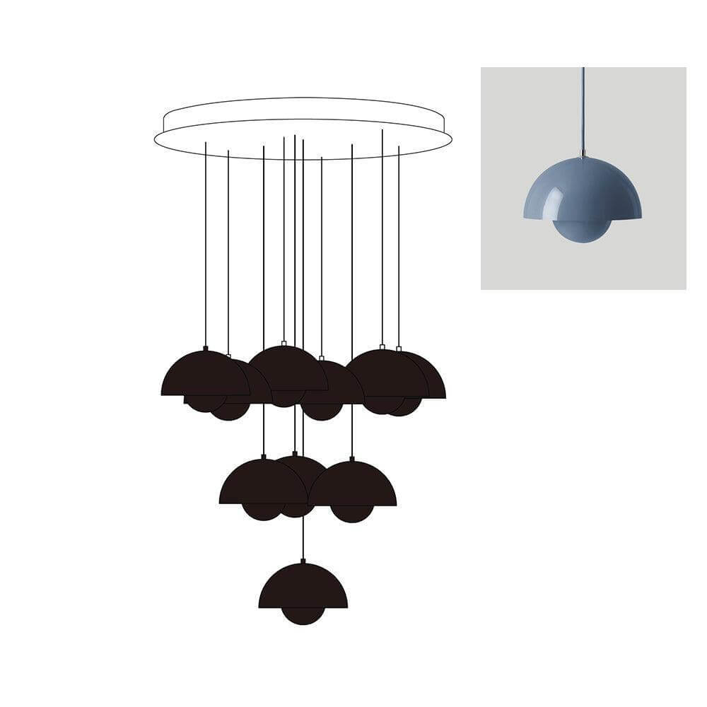 Flowerpot Combination Chandelier