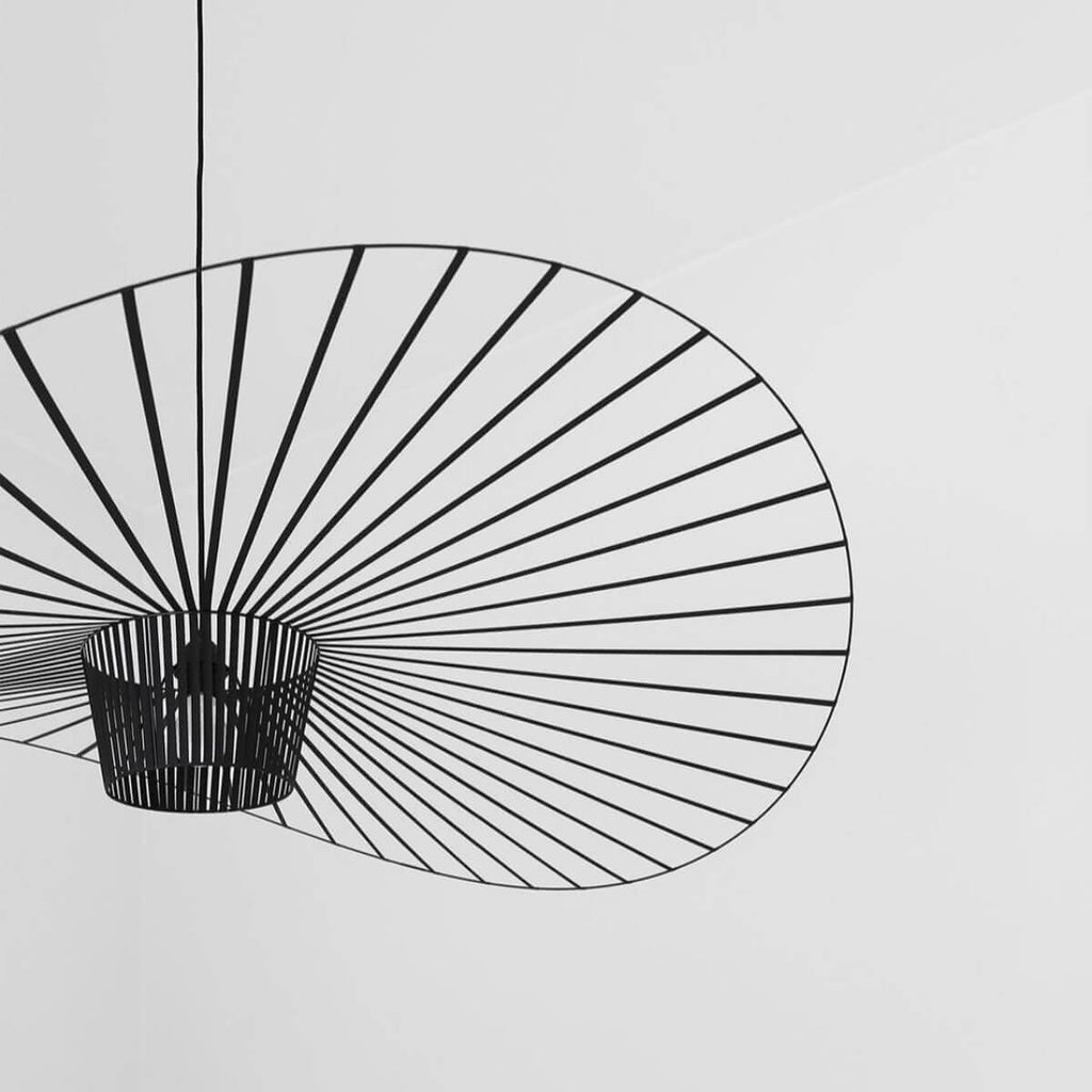 French Vertigo Fiberglass Chandelier 39.4"