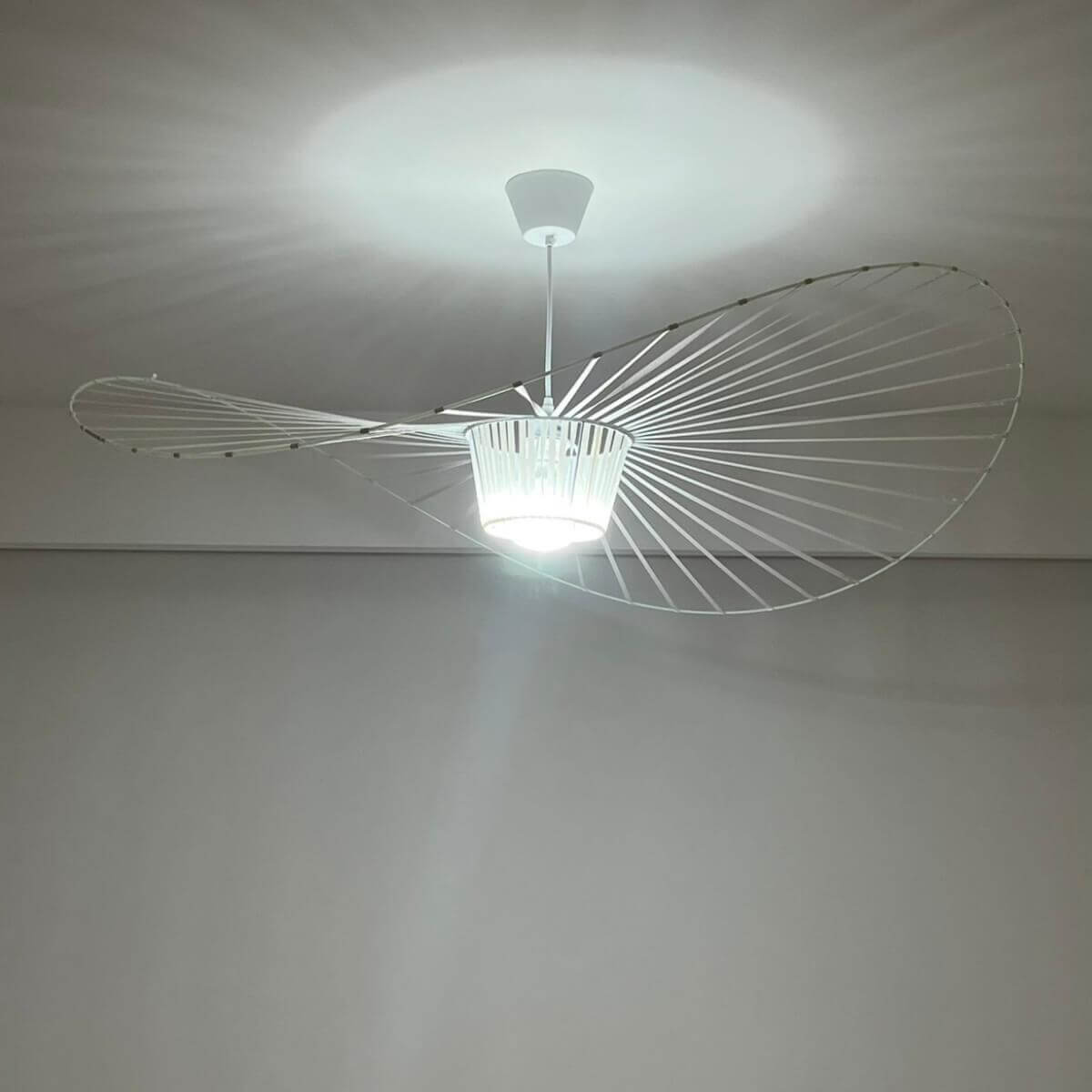 French Vertigo Fiberglass Chandelier 39.4"