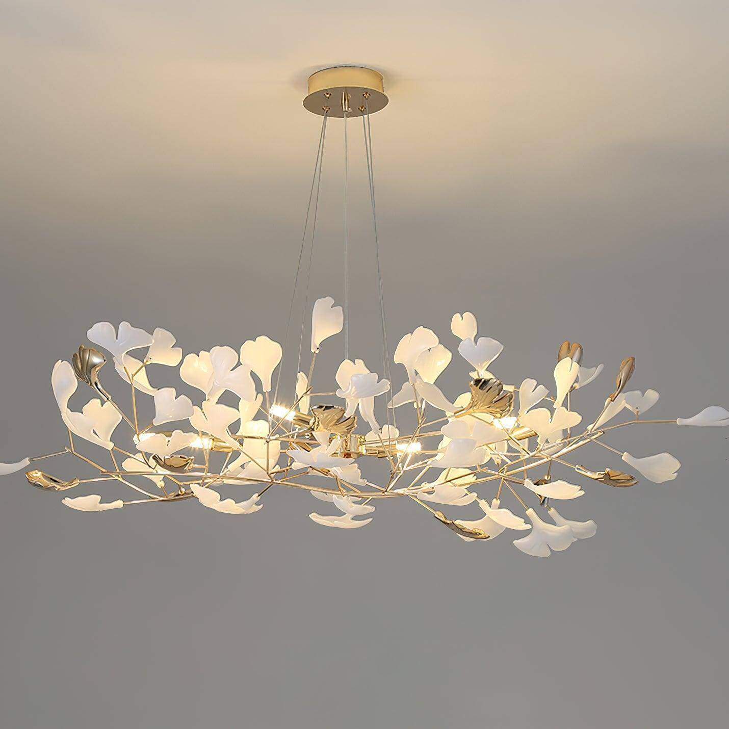 Gingko Chandelier Style F
