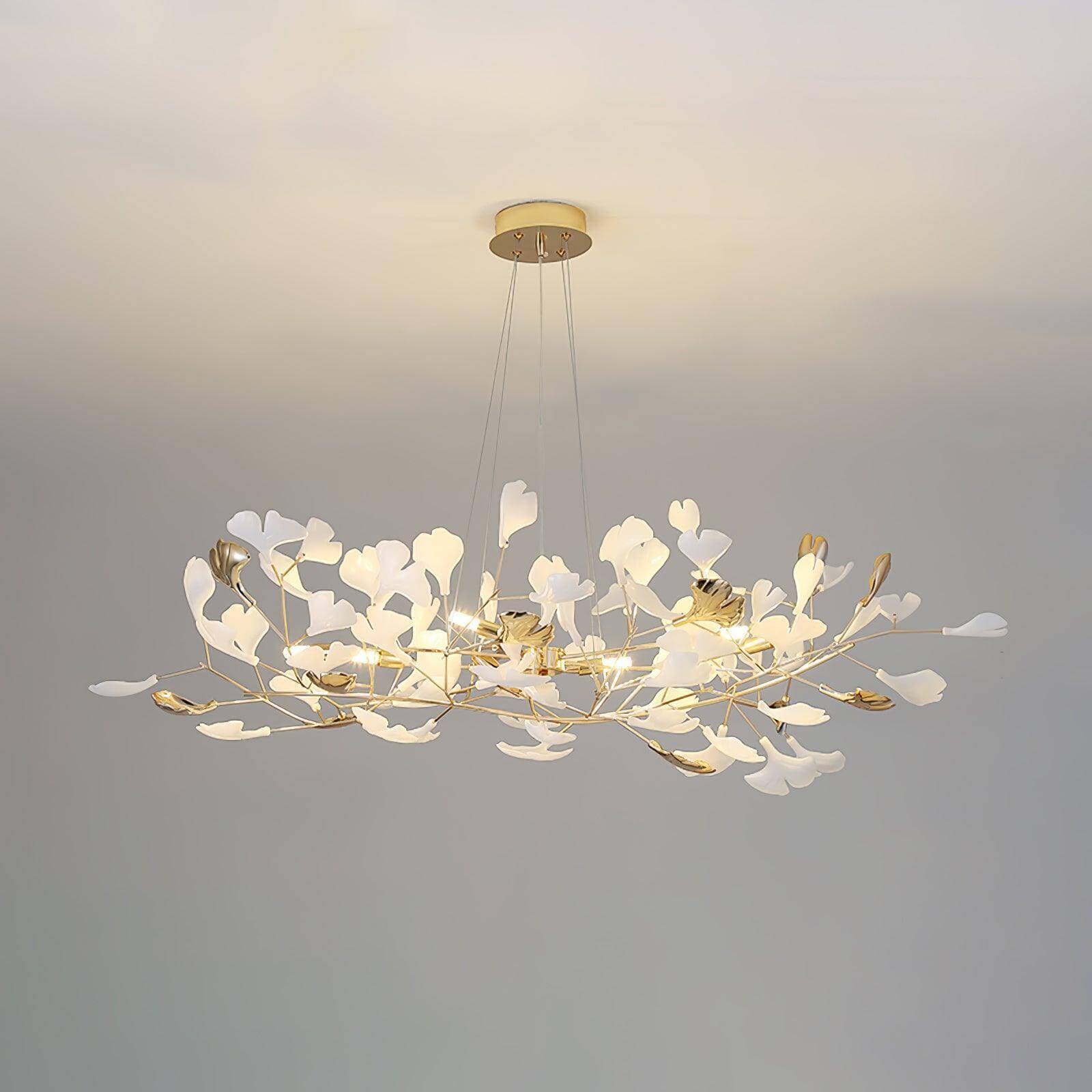 Gingko Chandelier Style F