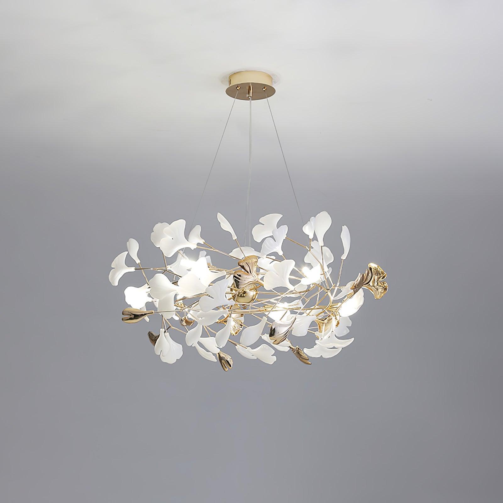 Gingko Chandelier Style F