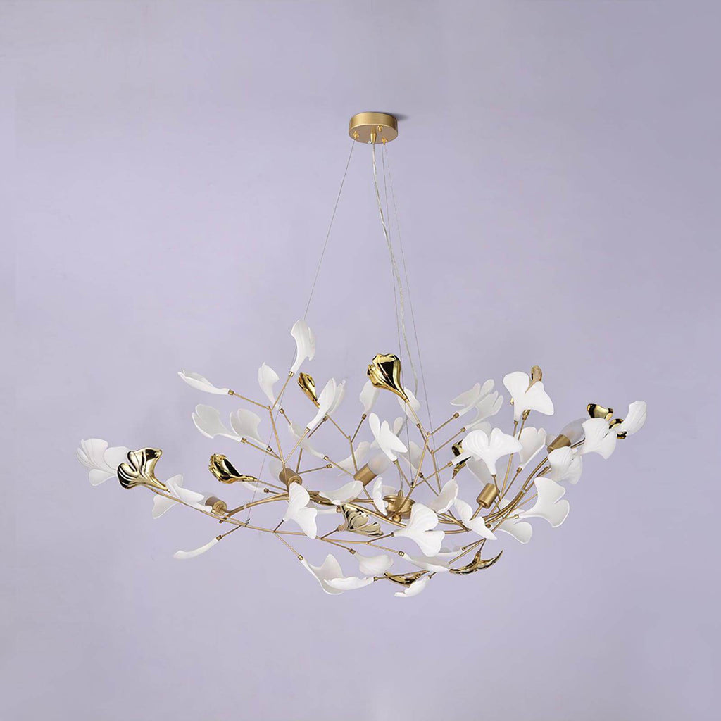 Gingko Chandelier Style F
