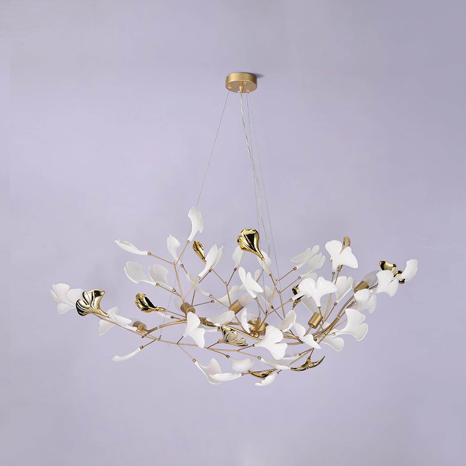 Gingko Chandelier Style F