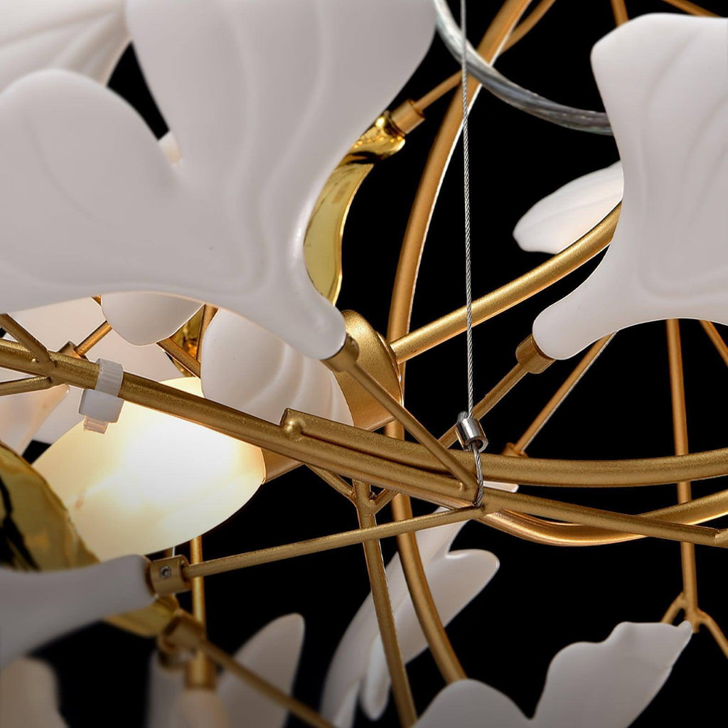 Gingko Chandelier Style F