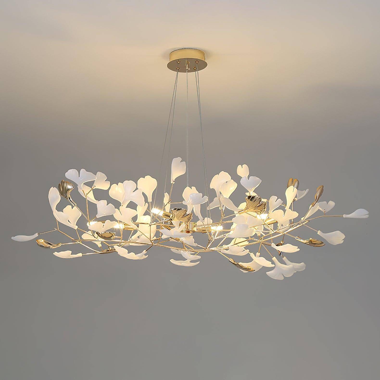 Gingko Chandelier Style F