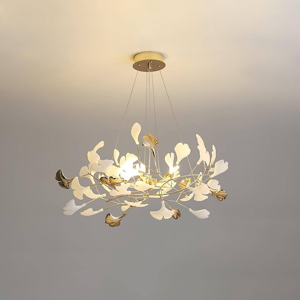Gingko Chandelier Style F