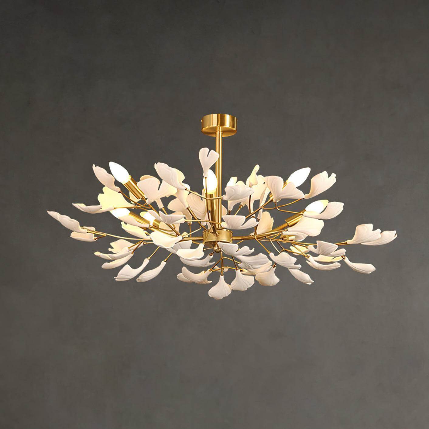 Gingko Chandelier Style G