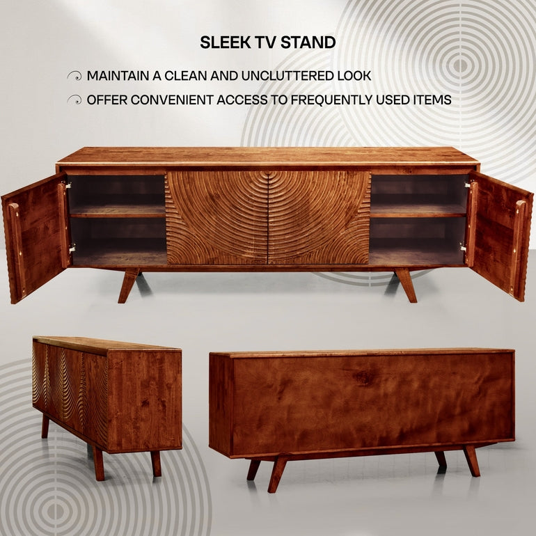 Harmony Wood TV Stand