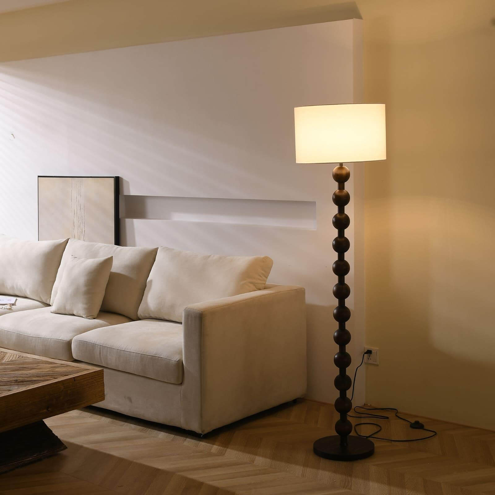 Hugo Barbell Floor Lamp