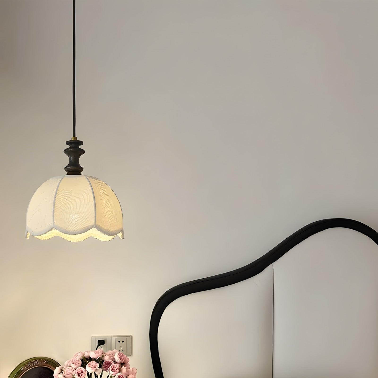 Ivory Bloom Pendant Light