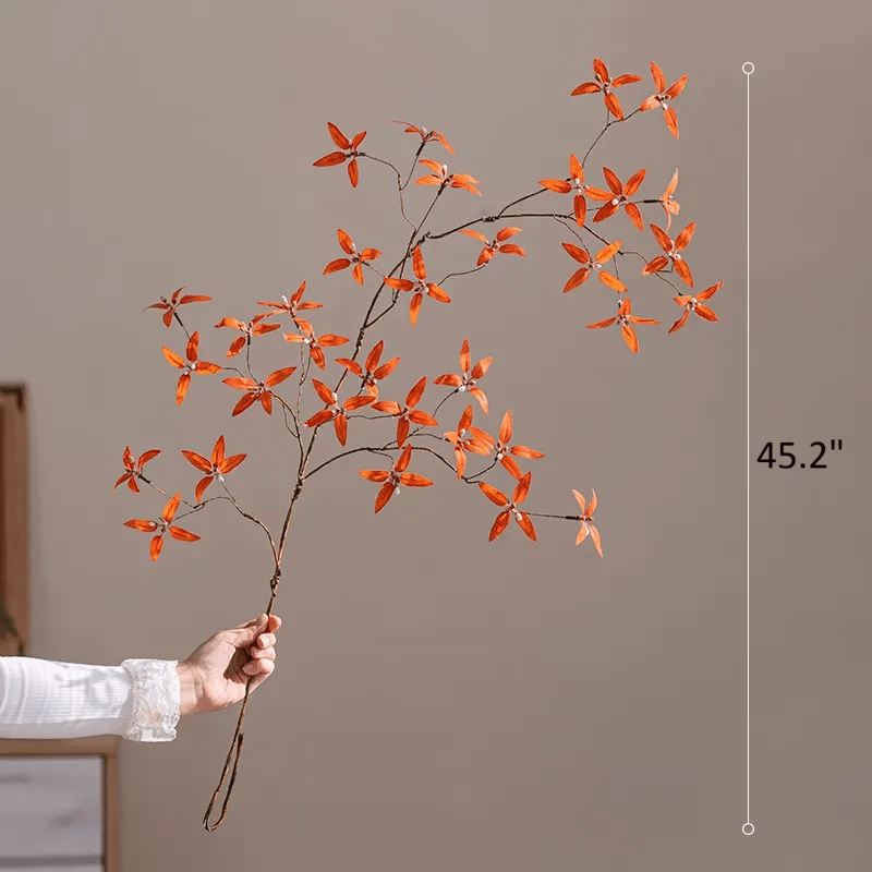Autumn Pomegranate Leaf Stem