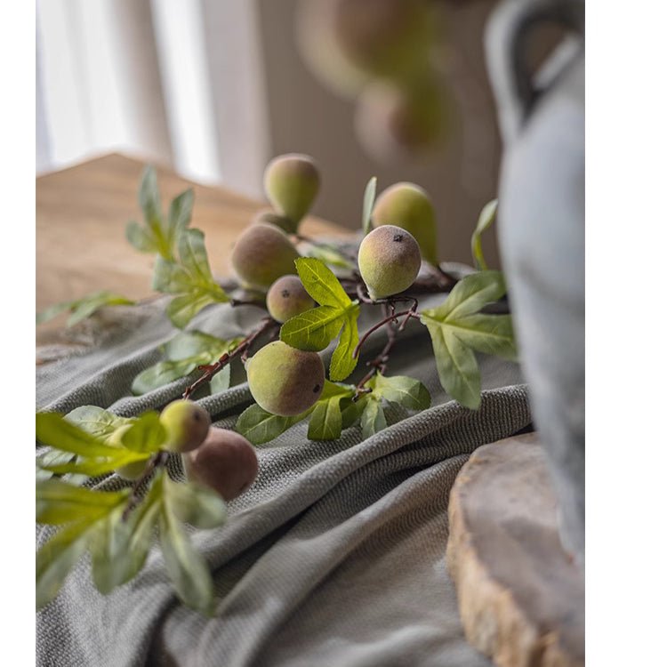 Wild Garden Faux Fig Stem 35.4" Tall
