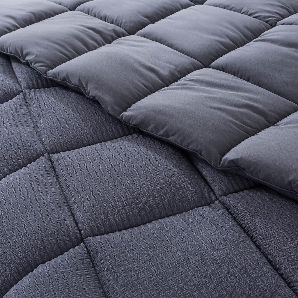 Kasentex Ultra Soft All Season Down Alternative Reversible Comforter, Twin, Queen, King, Room Decor, Graduation Gifts