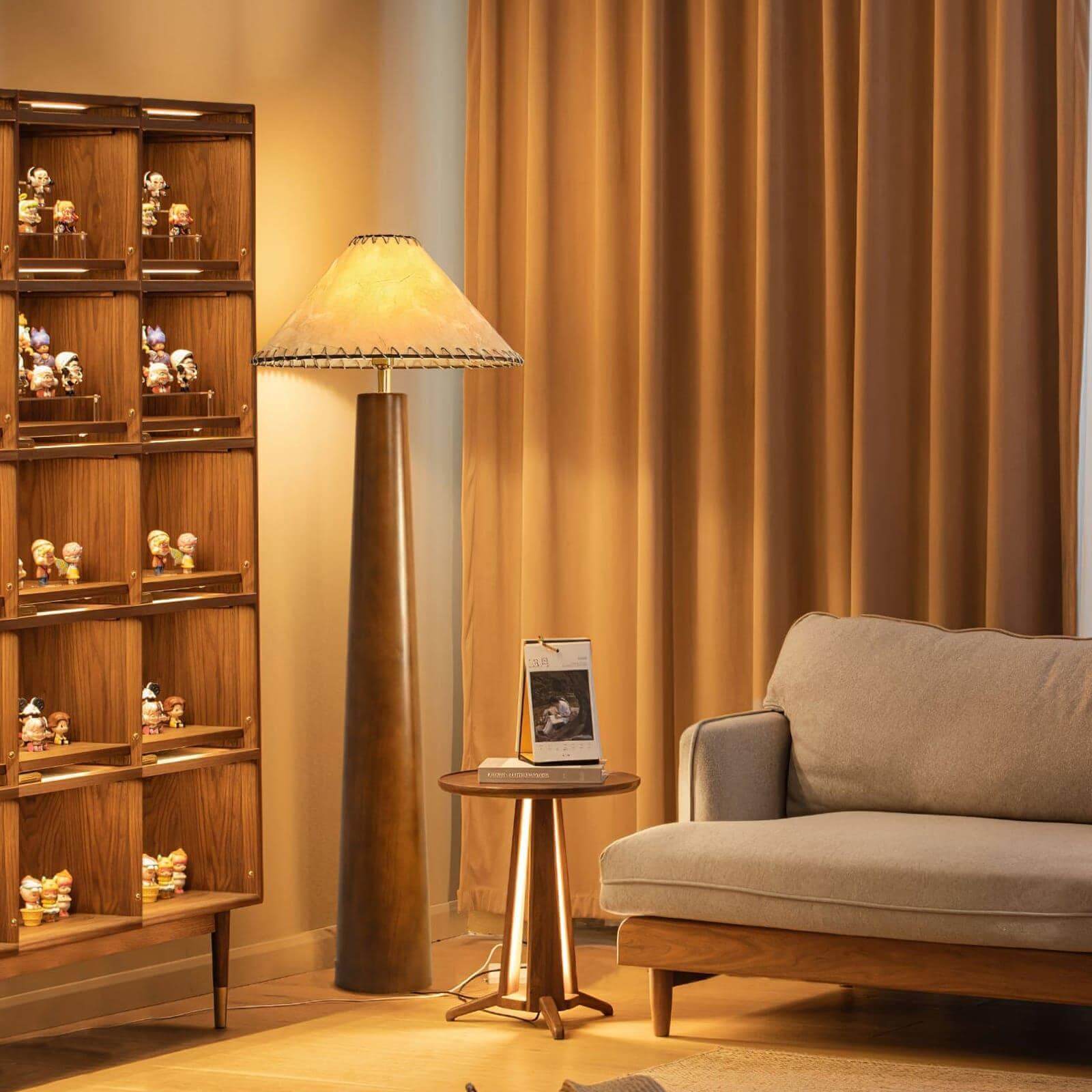 Kibo Wood Floor Lamp