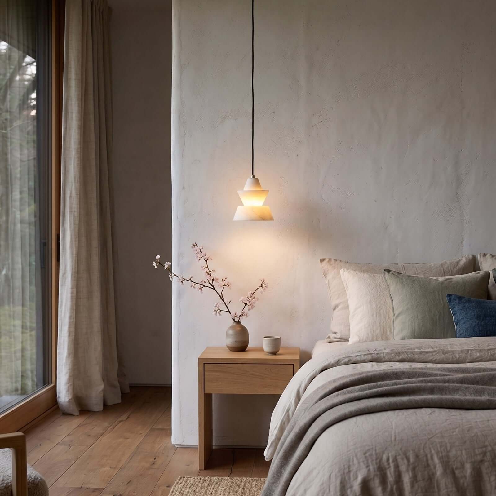 LAB S18 Alabaster Pendant Light