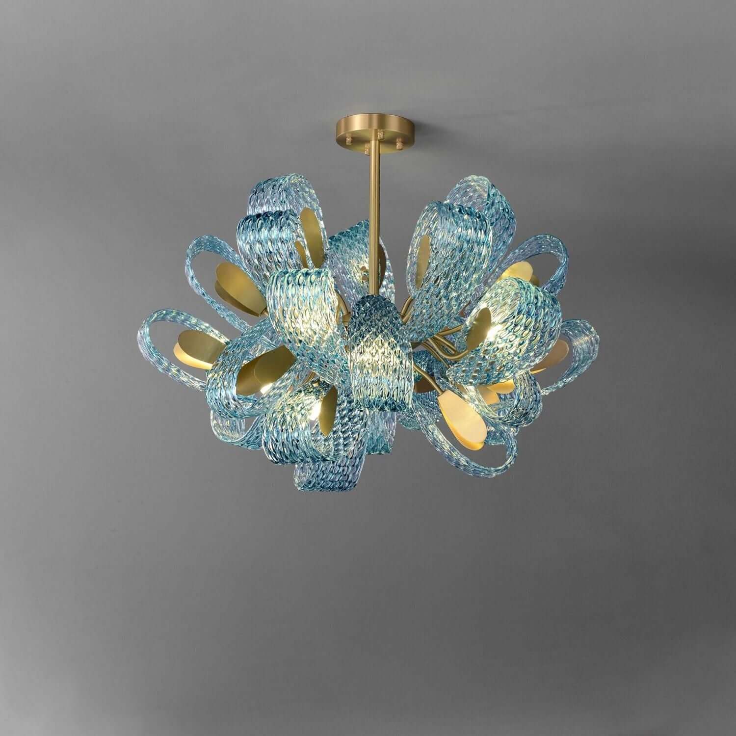 Petal Glass Chandelier