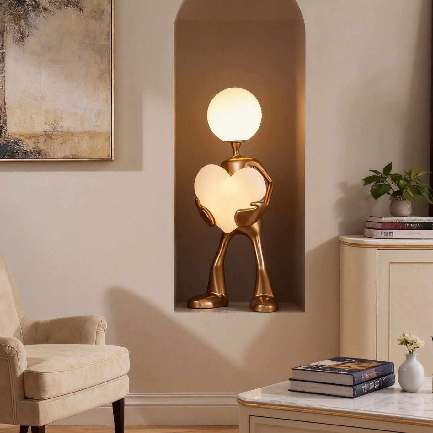 Luvora Sculpture Table Lamp