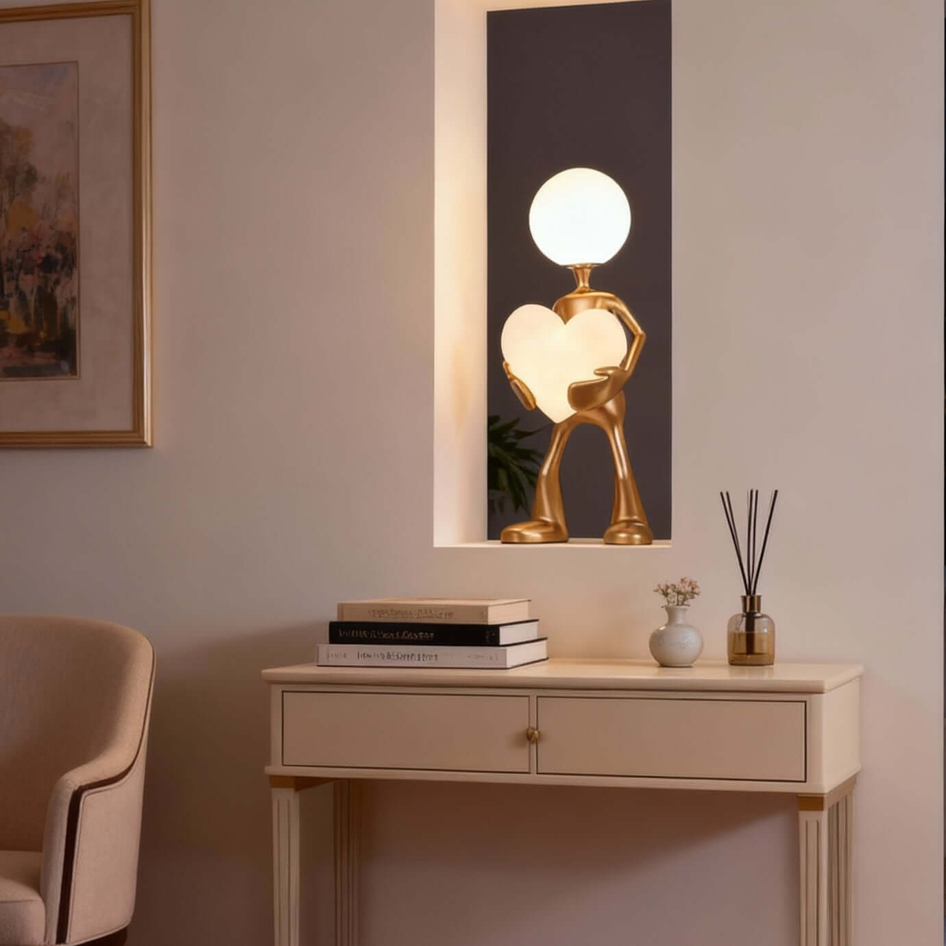 Luvora Sculpture Table Lamp