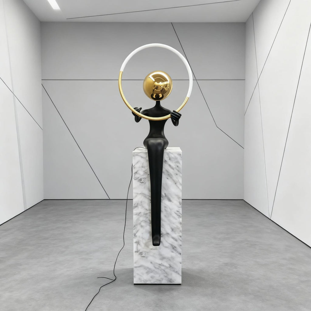 Lymora Sculpture Floor Lamp