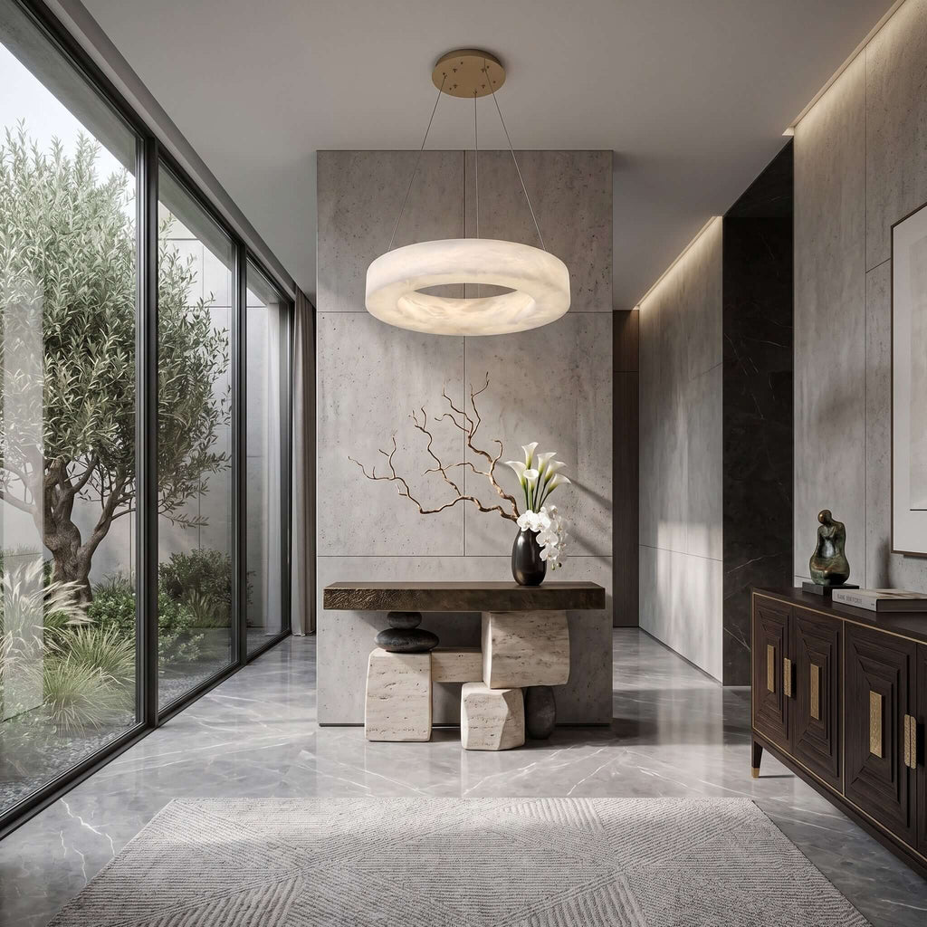 Marika Alabaster Chandelier