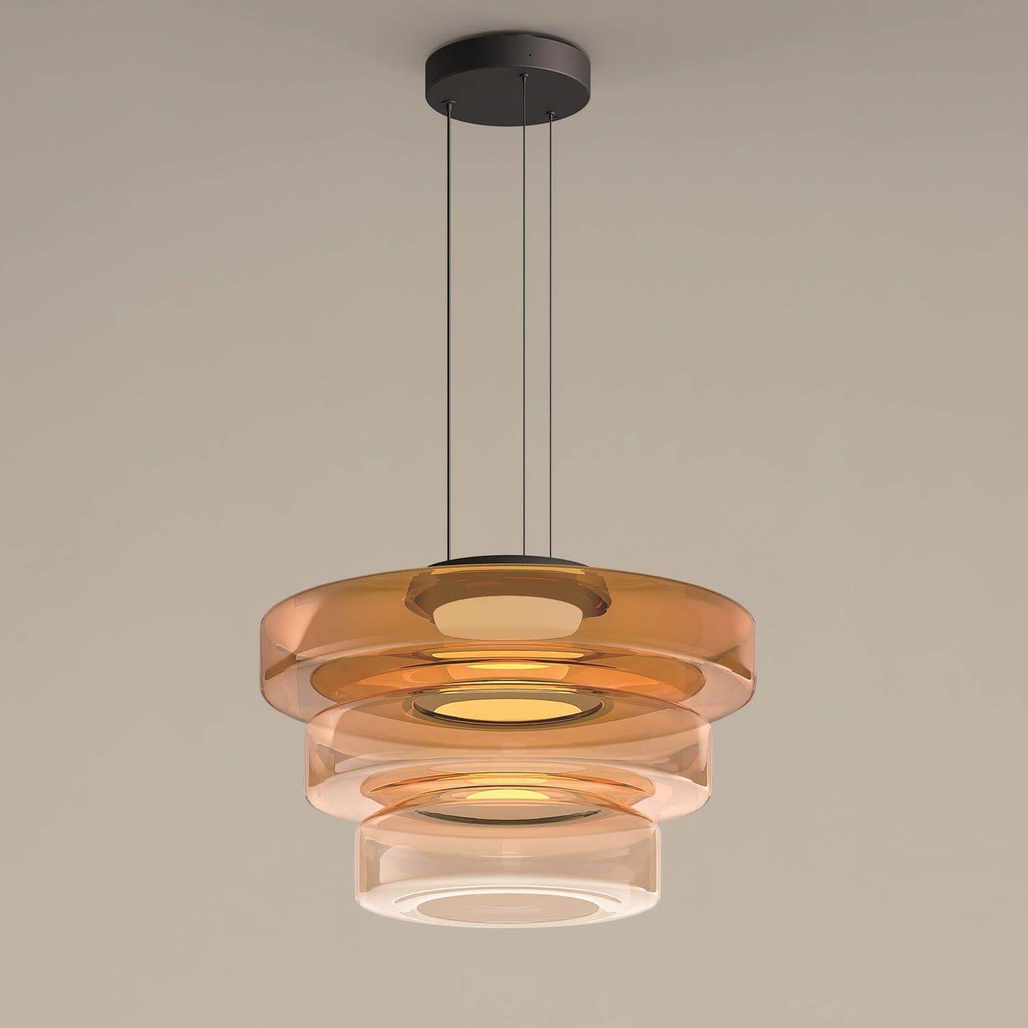 Levels Glass Pendant Light