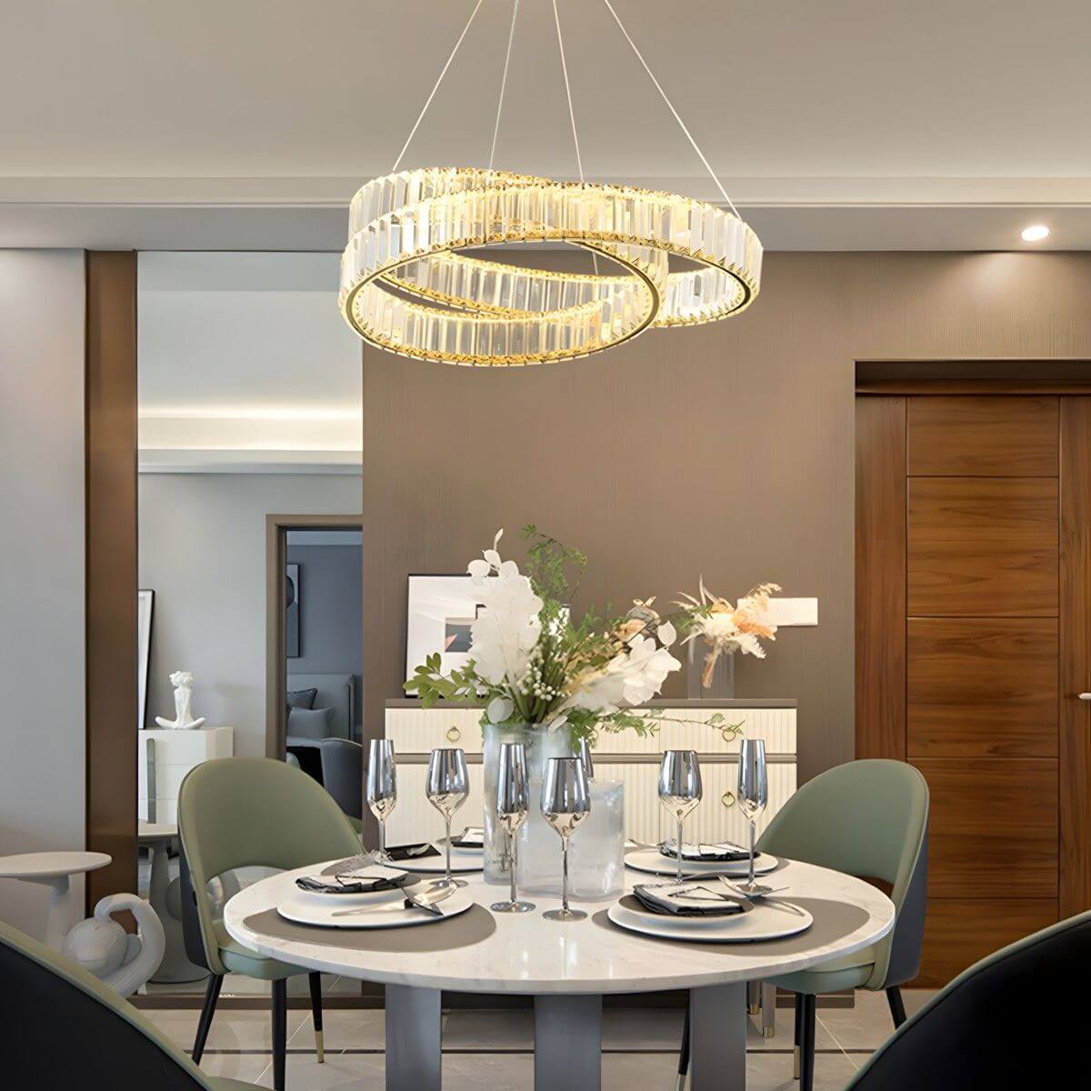 Modern Crystal Chandelier