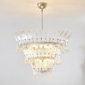 Murano Palmette Glass Chandelier