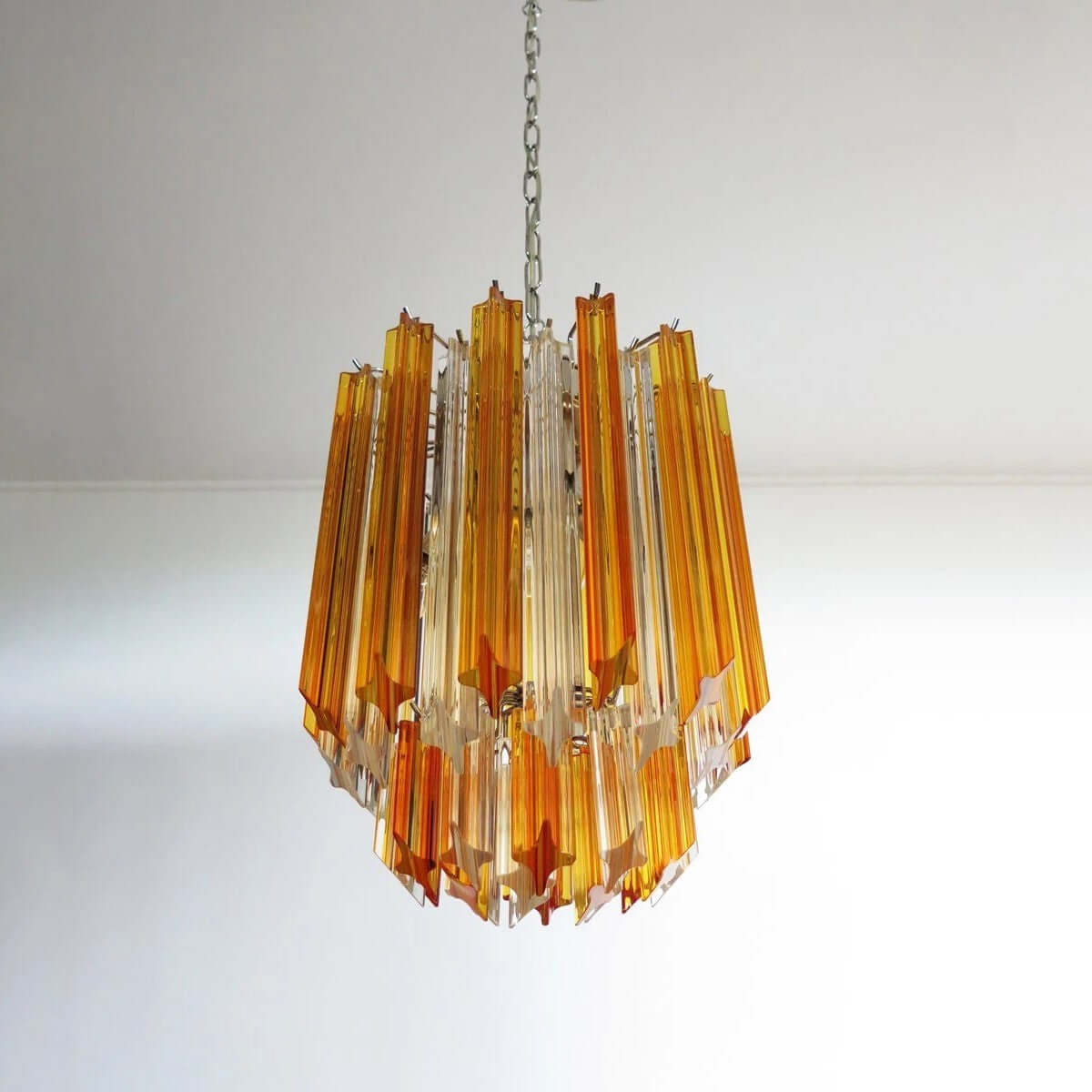 Murano Prisms Chandelier 12"