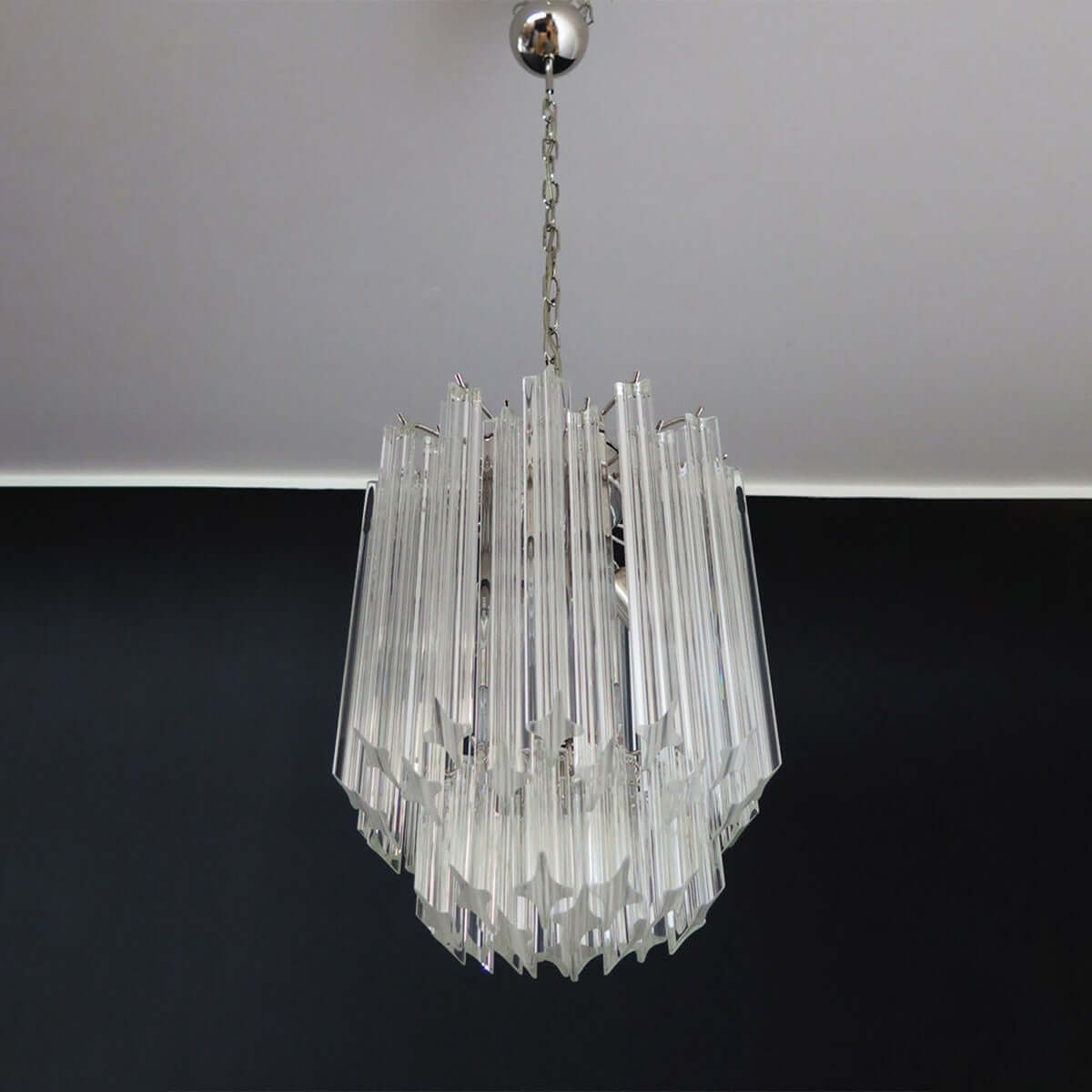 Murano Prisms Chandelier 12"