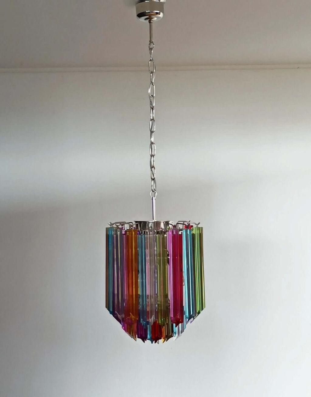 Murano Prisms Chandelier 12"