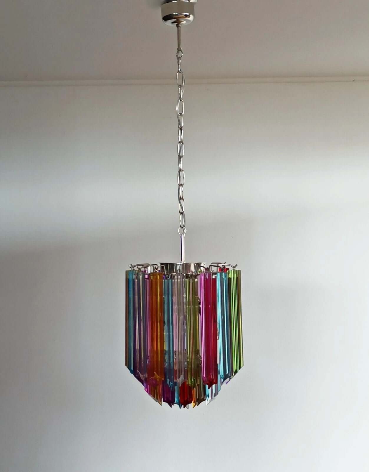 Murano Prisms Chandelier 12"