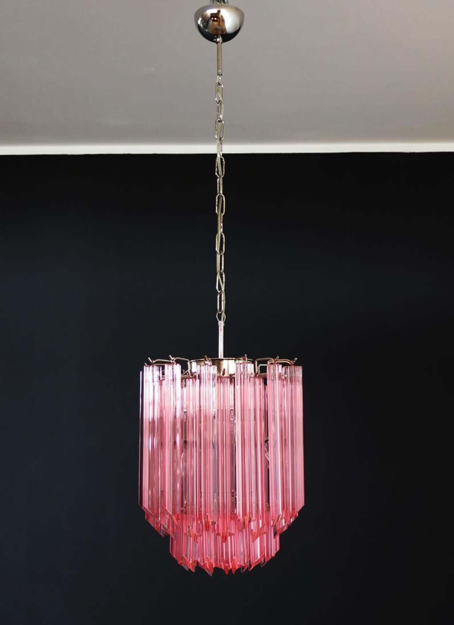 Murano Prisms Chandelier 12"