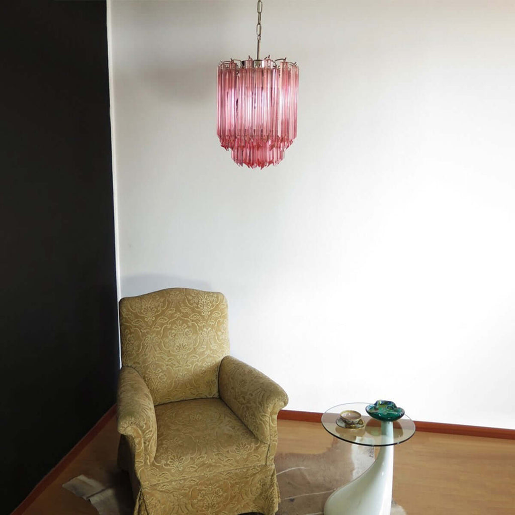 Murano Prisms Chandelier 12"