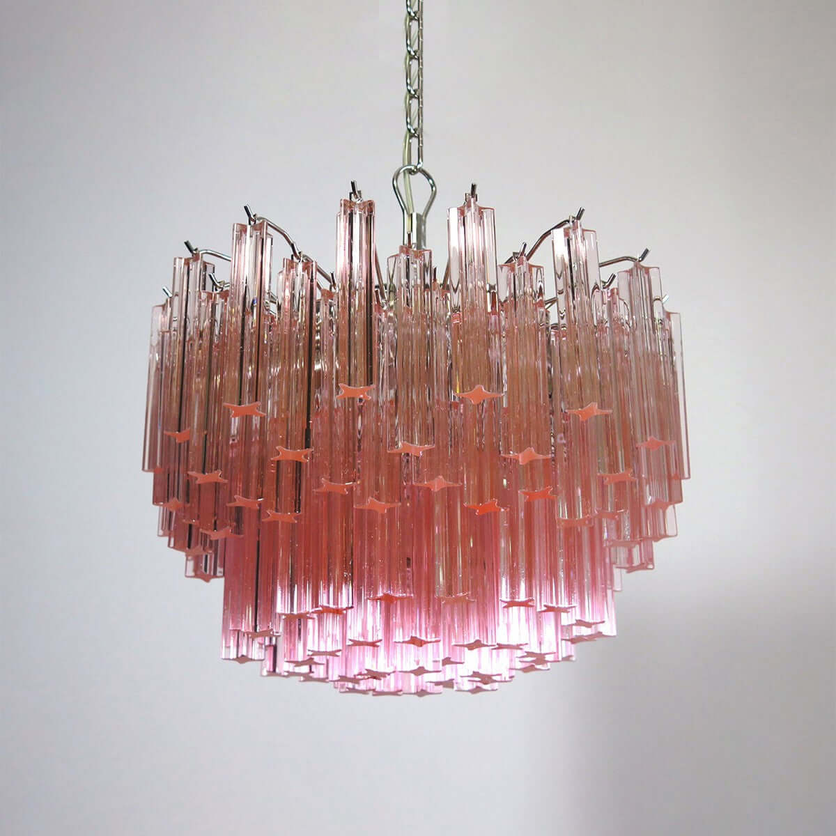 Murano Prisms Chandelier 18"