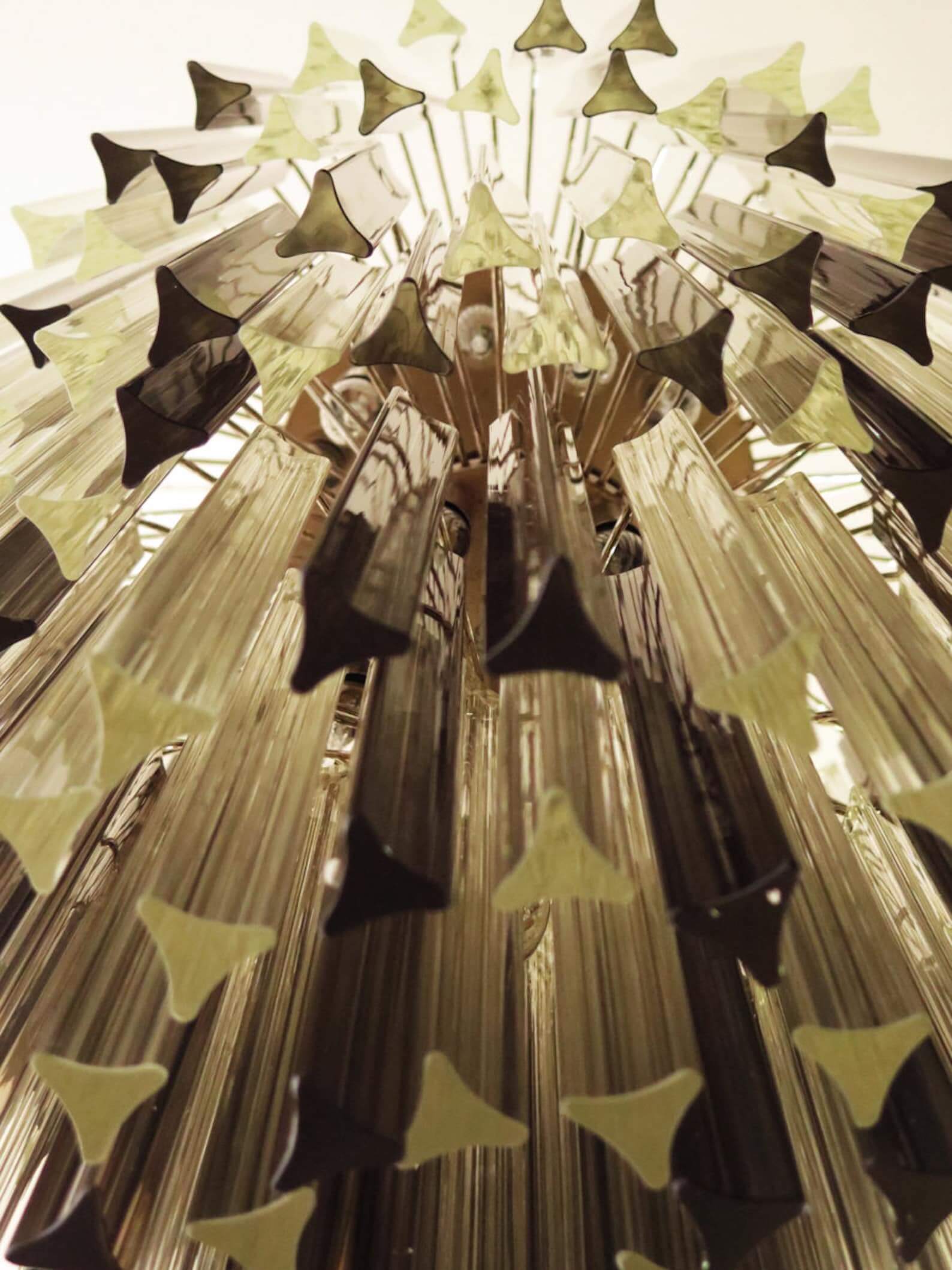 Murano Prisms Chandelier 24"