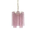 Murano Tubes Chandelier 11"