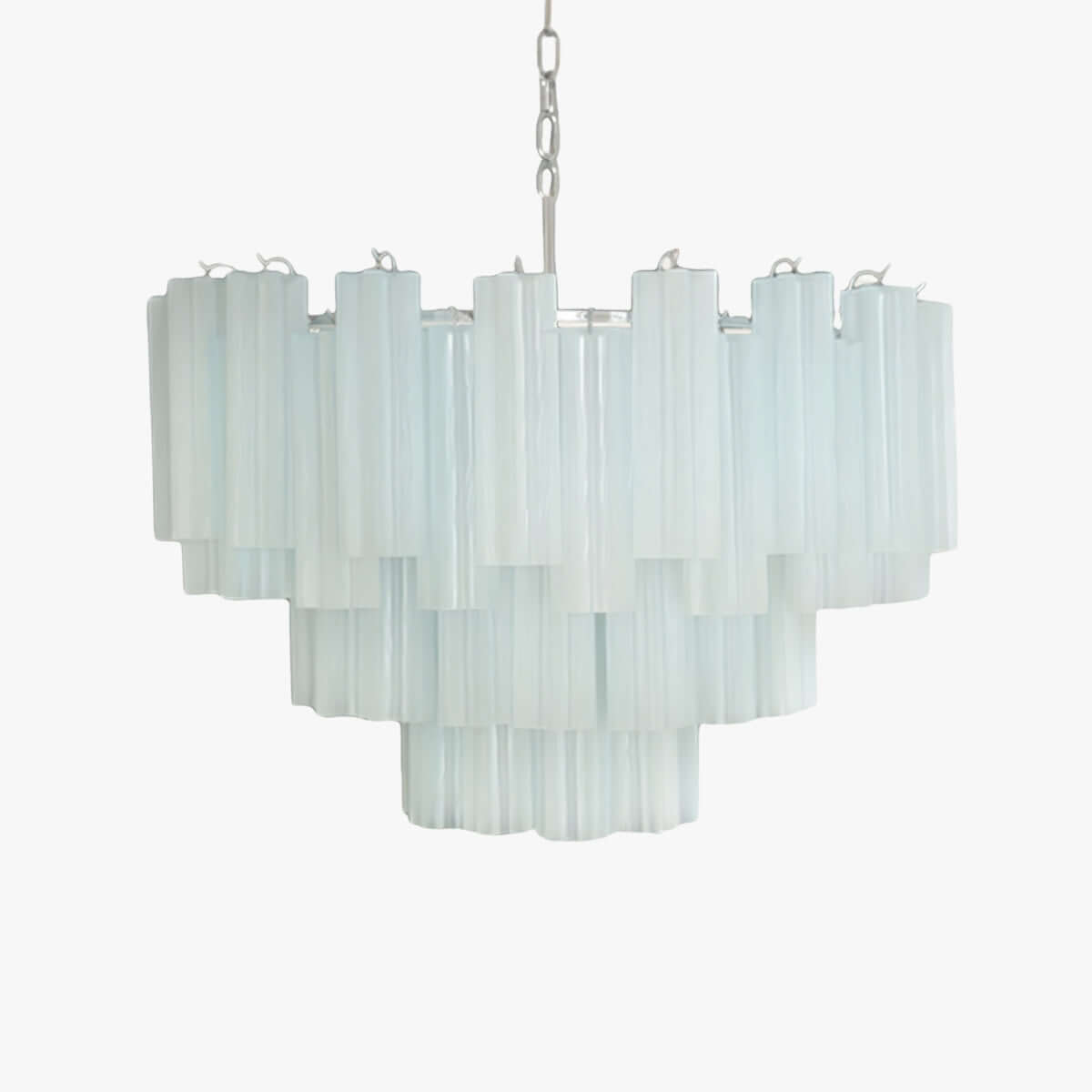 Murano Tubes Chandelier 32"