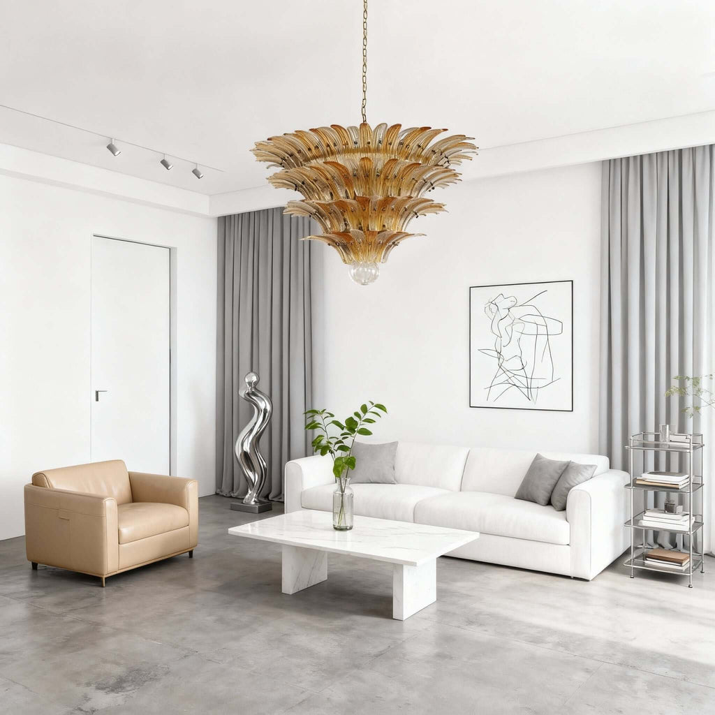 Murano Palmette Chandelier