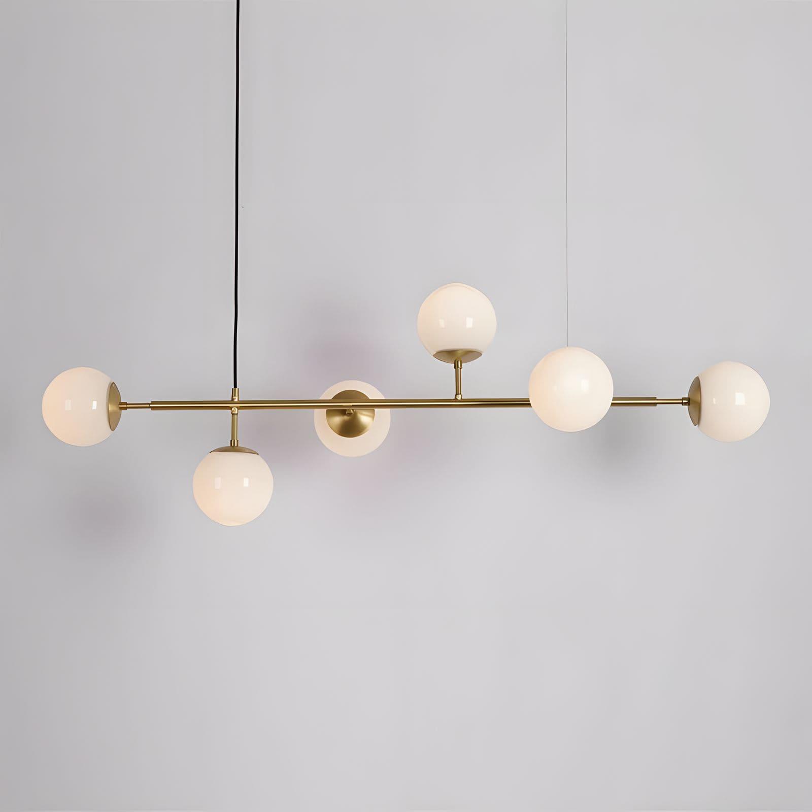 Orb Glass Chandelier