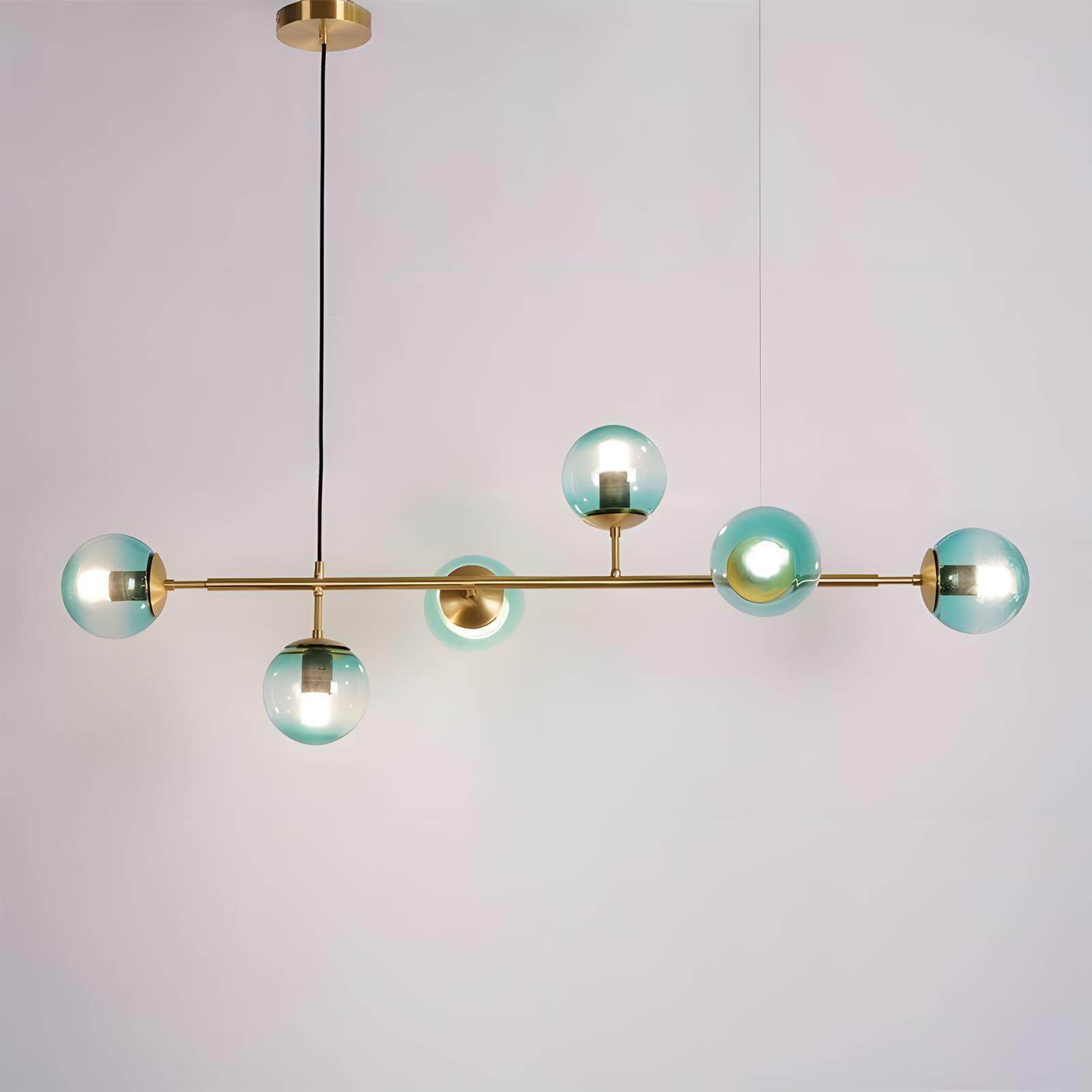 Orb Glass Chandelier