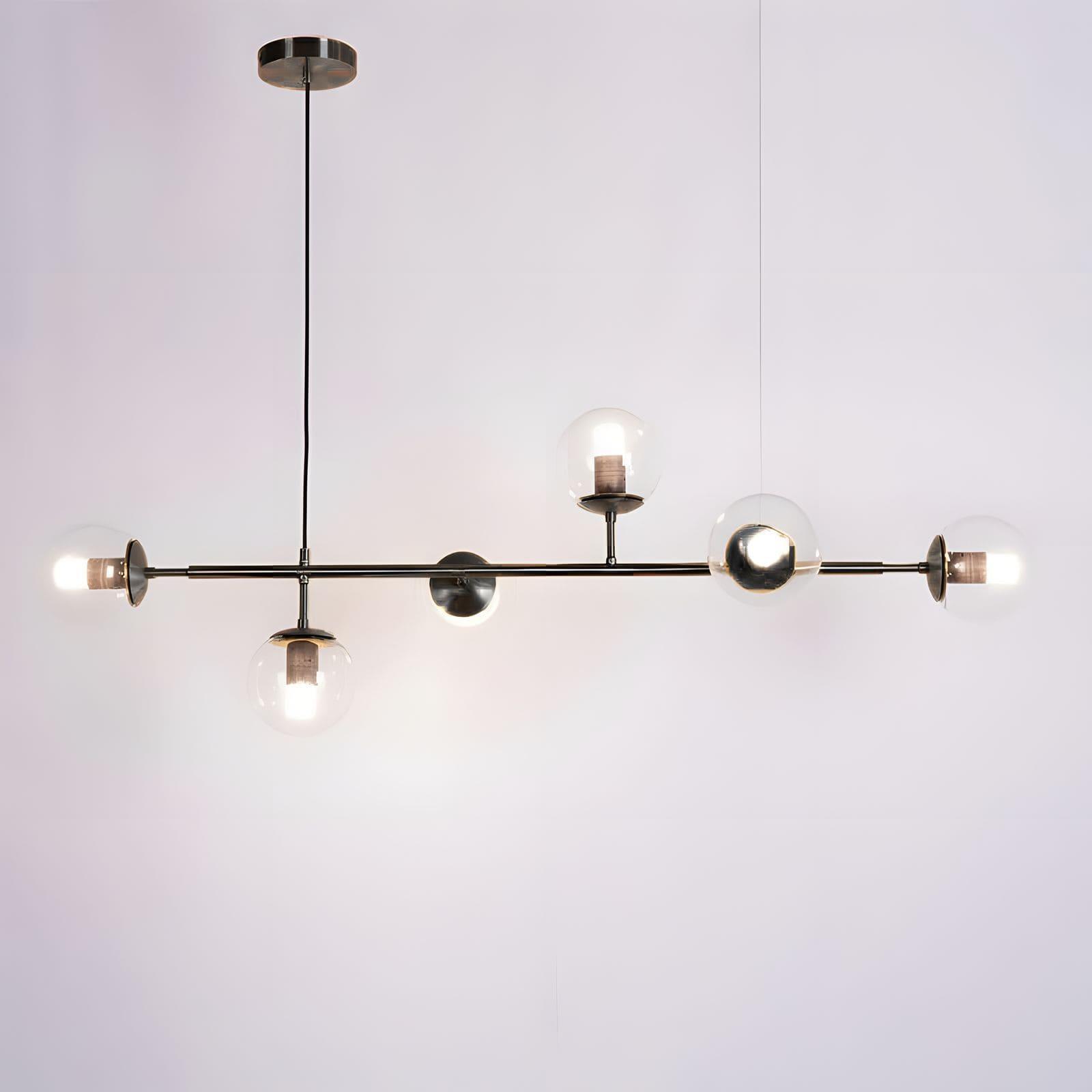 Orb Glass Chandelier