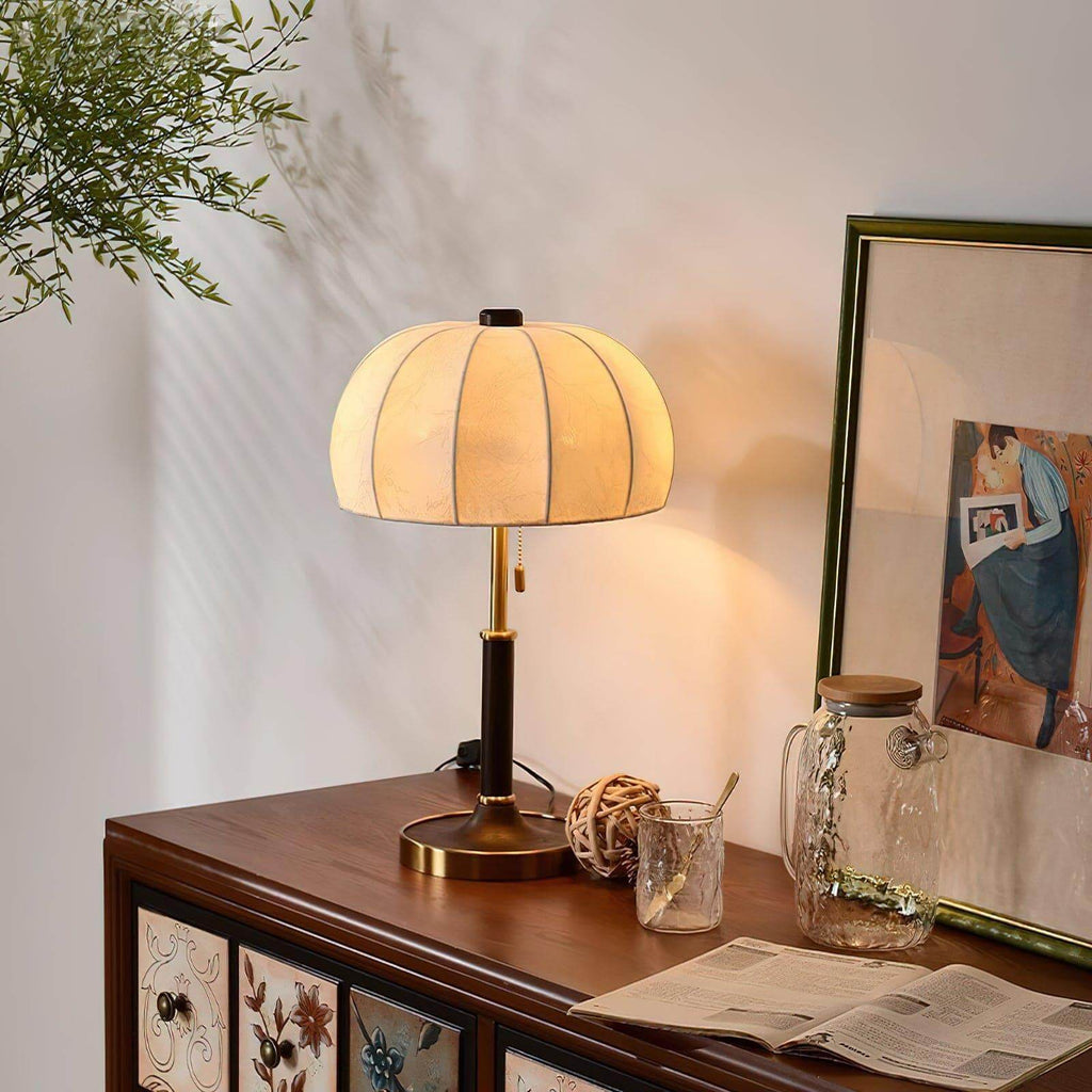 Orchid Fabric Table Lamp