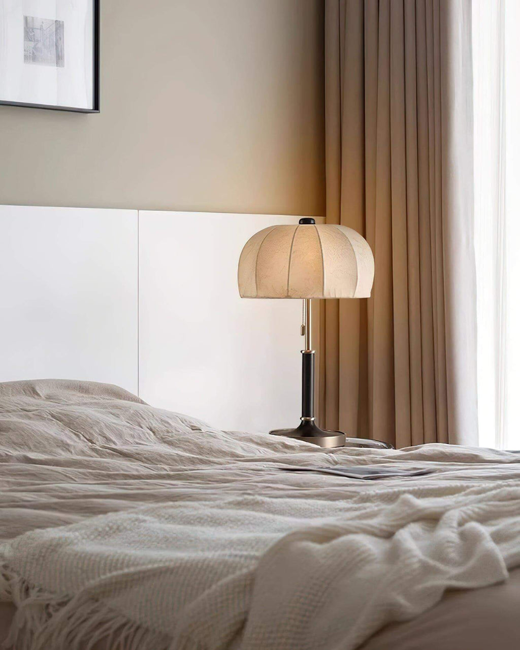 Orchid Fabric Table Lamp