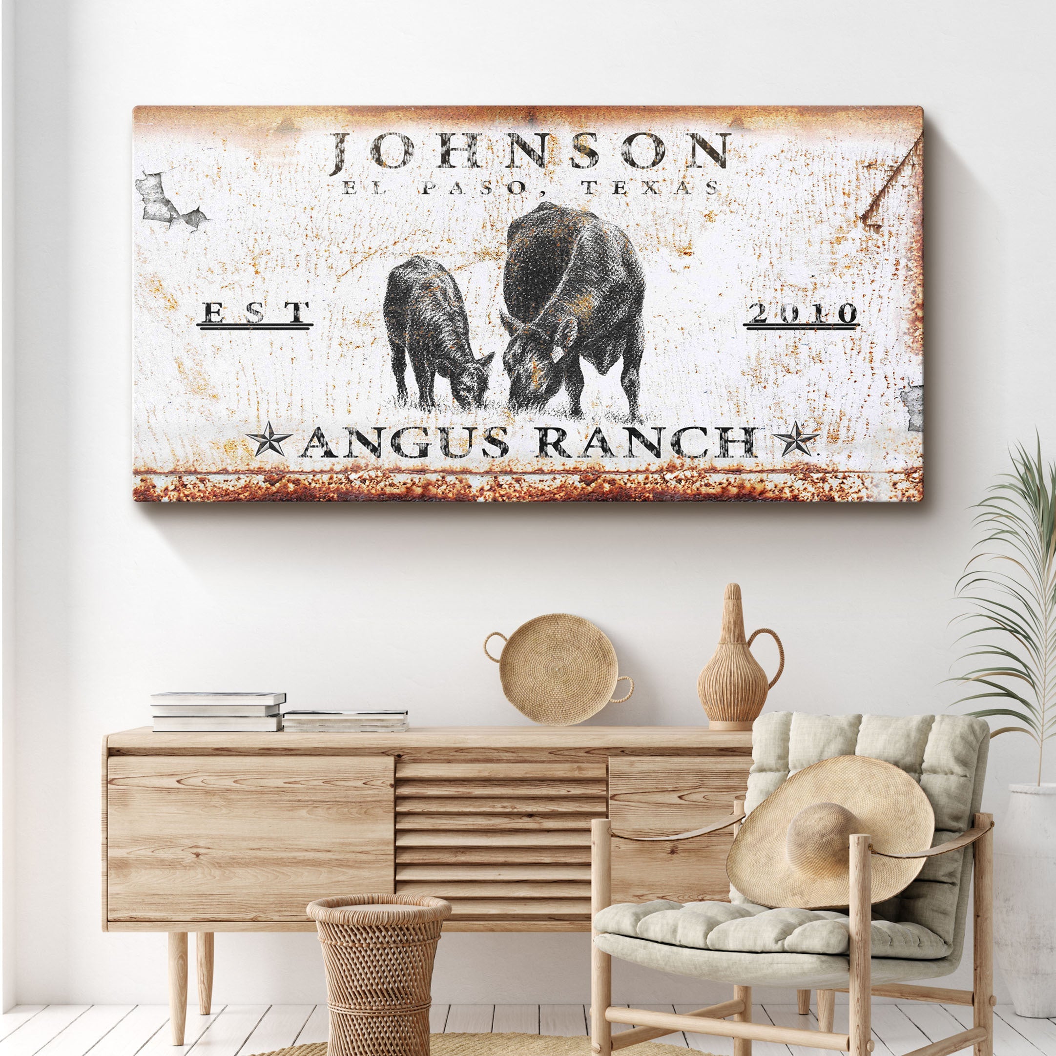 Angus Ranch Sign