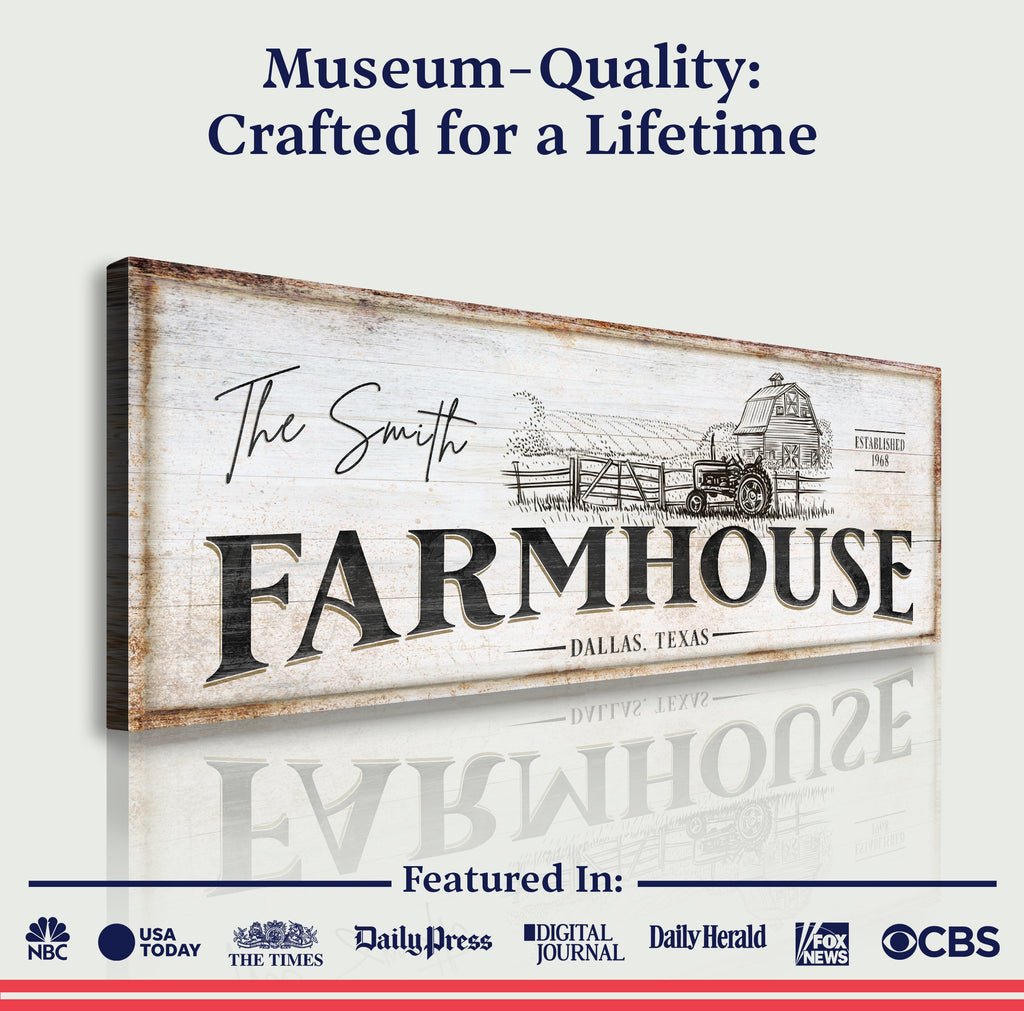 Rustic Farmhouse Sign III