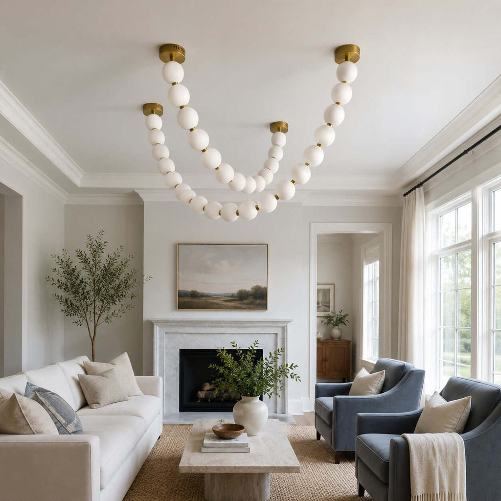Pearl Necklace Combination Chandelier