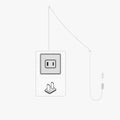 Plug-In Cord with Switch for Pendant Lights (5M / 196")