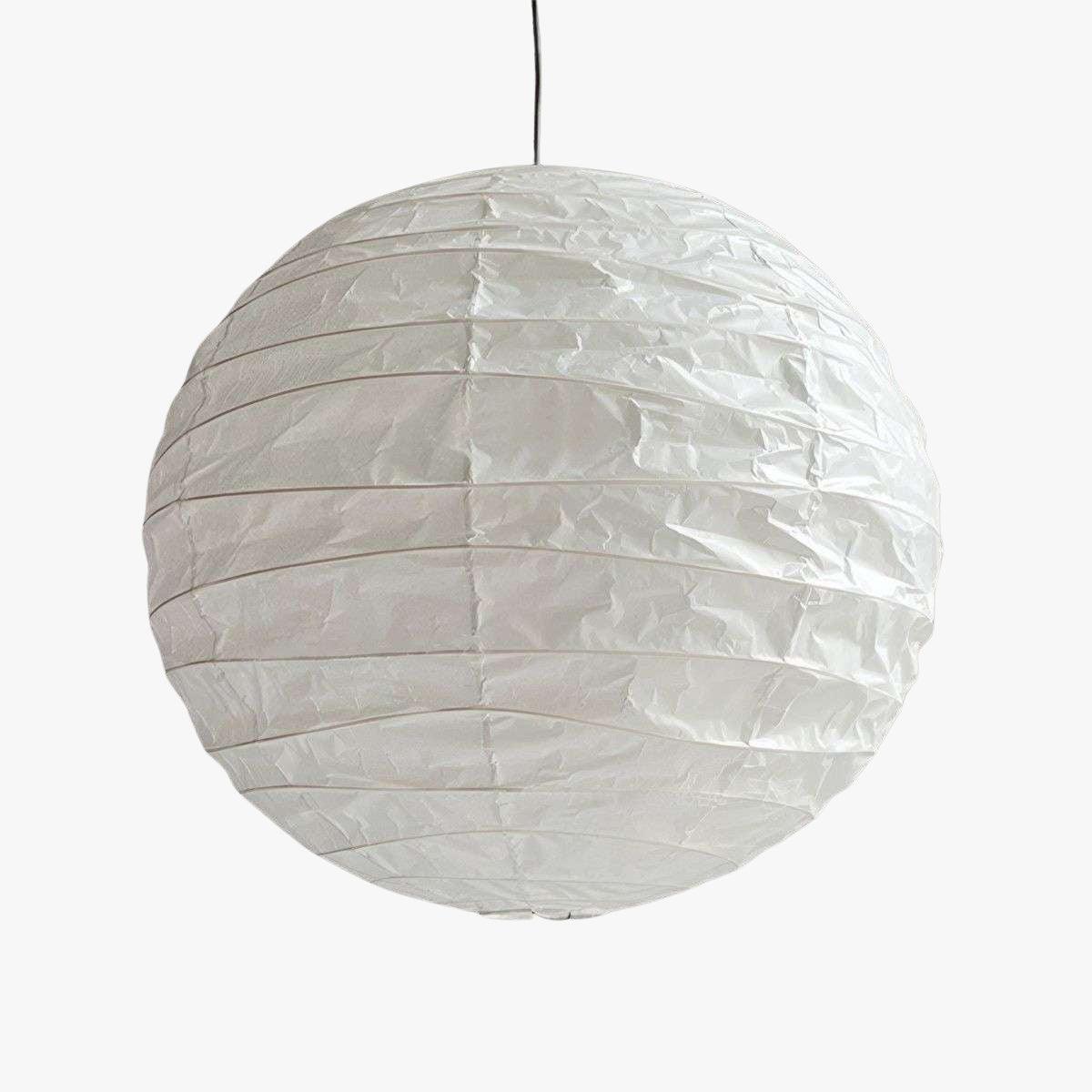 Rice Paper Round D Pendant Light